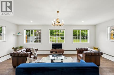Guest house living room at 860 Fairview Road, Oliver