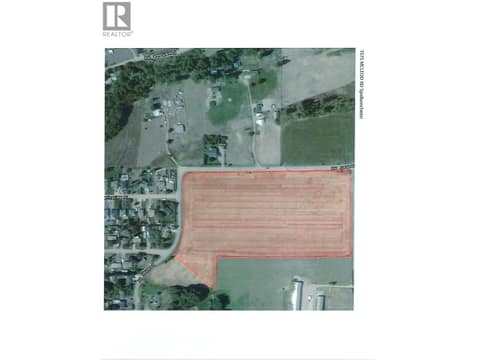 Plot Plan at 1575 McLeod Road, Armstrong/ Spall.