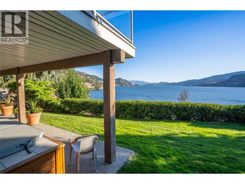 Hot Tub views at 1988 Dewdney Road, McKinley Landing, Kelowna