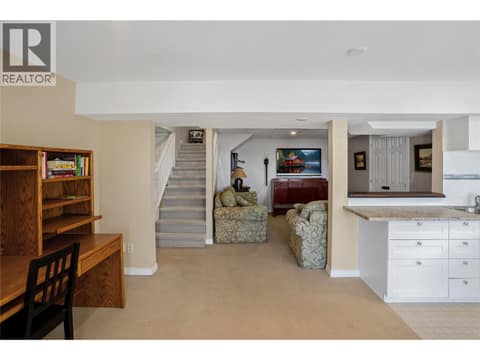 Lower level living space at 1988 Dewdney Road, McKinley Landing, Kelowna