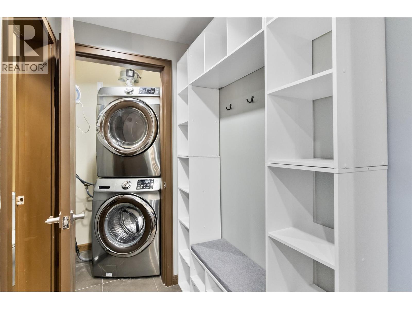 In suite laundry at 2950 Camozzi Road Unit# 1414, Revelstoke