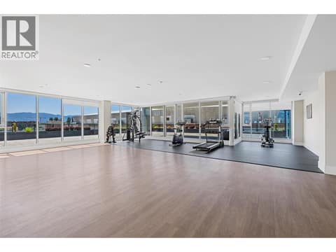 Gym / Entertainment Amenities Room at 1232 Ellis Street Unit# 1008, Kelowna North