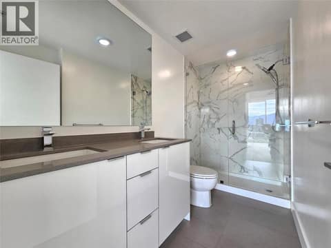 Primary bedroom Ensuite at 1232 Ellis Street Unit# 1008, Kelowna North