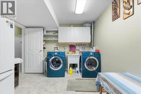 Laundry room at 4205 Wellington Drive, East Hill, Vernon