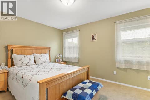 Primary bedroom at 4205 Wellington Drive, East Hill, Vernon