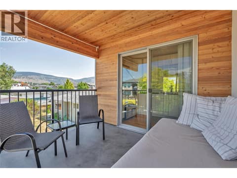 Carriage Home - Balcony at 581 Churchill Avenue, Main North, Penticton