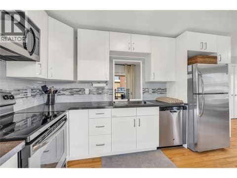 Carriage Home - Kitchen at 581 Churchill Avenue, Main North, Penticton
