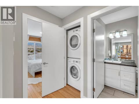 Carriage Home- Laundry Area at 581 Churchill Avenue, Main North, Penticton