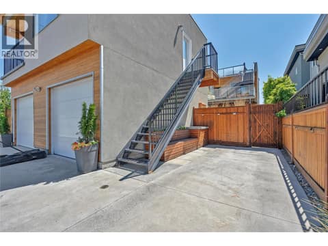Entrance to Carriage Home at 581 Churchill Avenue, Main North, Penticton