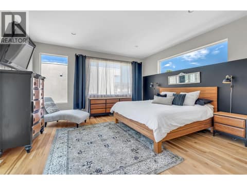 Primary Bedroom Upper Floor at 581 Churchill Avenue, Main North, Penticton