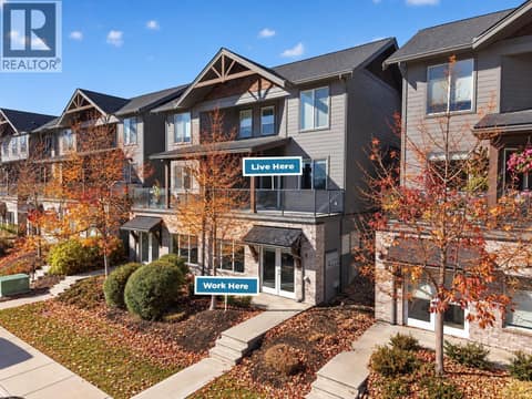 LIVE HERE. WORK HERE. LOVE WHERE YOU LIVE! A rare opportunity to bring your home, business, and lifestyle together under one roof! at 12840 Stillwater Court Unit# 11, Lake Country North West