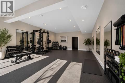 Virtually staged to showcase the potential for a home gym at 12840 Stillwater Court Unit# 11, Lake Country North West