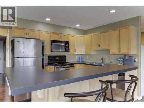 In-law suite kitchen at 2280 Shannon Hills Drive, Shannon Lake, West Kelowna