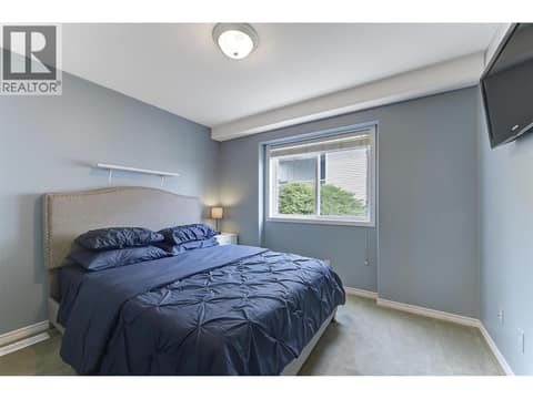 Second bedroom on the main level at 2280 Shannon Hills Drive, Shannon Lake, West Kelowna