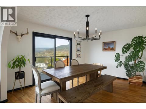 Main Home: Upper Level Dining Room at 152 Lindsay Road, Middleton Mountain Vernon