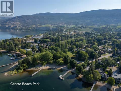 Centre Beach Park at 3325 3rd Street Unit# Lot 1, Naramata Village