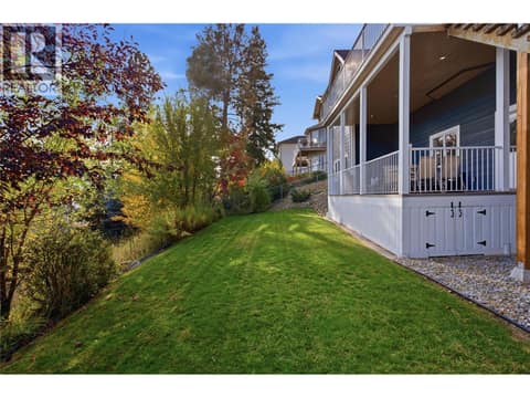 Backyard at 1030 Skeena Drive, Dilworth Mountain, Kelowna