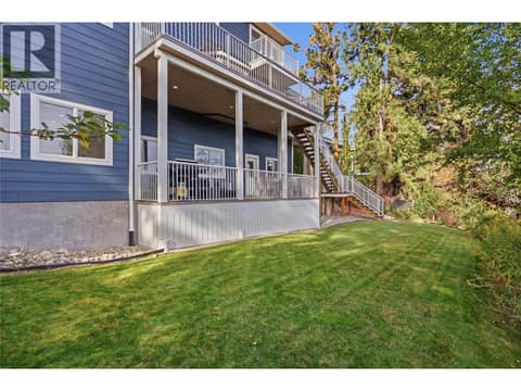 Backyard at 1030 Skeena Drive, Dilworth Mountain, Kelowna