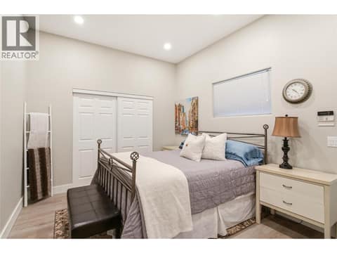 Downstairs Inlaw Bedroom at 1030 Skeena Drive, Dilworth Mountain, Kelowna