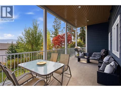 Legal Suite Patio at 1030 Skeena Drive, Dilworth Mountain, Kelowna
