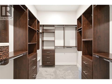 Legal Suite Walk In Closet at 1030 Skeena Drive, Dilworth Mountain, Kelowna