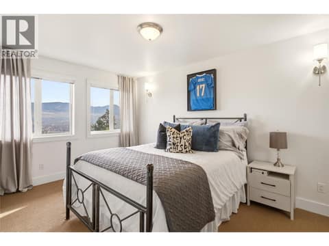 Upstairs Bedroom at 1030 Skeena Drive, Dilworth Mountain, Kelowna