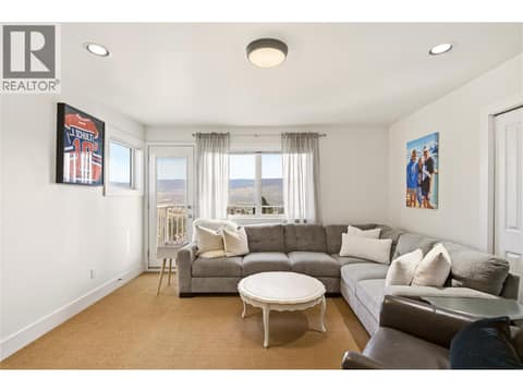 Upstairs TV Room at 1030 Skeena Drive, Dilworth Mountain, Kelowna