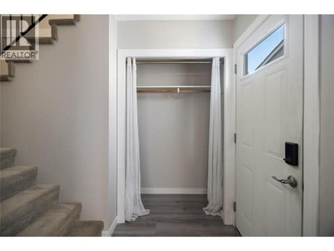 Foyer with closet at 4910 25 Avenue Unit# 24, Okanagan Landing, Vernon