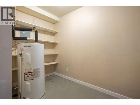 Large storage area at 4910 25 Avenue Unit# 24, Okanagan Landing, Vernon