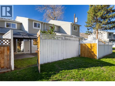 Private Yard with gate at 4910 25 Avenue Unit# 24, Okanagan Landing, Vernon