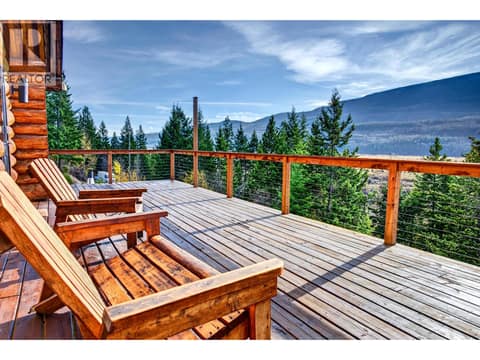 Front Deck at 2405 95 Highway, South Hwy 95, Golden