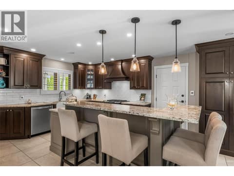 Kitchen bar area 2 at 6450 Meadowland Crescent S, Barnhartvale, Kamloops