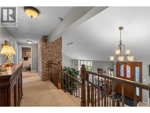 Upper hallway at 6450 Meadowland Crescent S, Barnhartvale, Kamloops