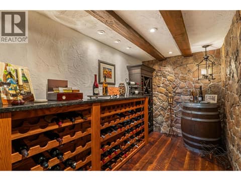 Wine cellar at 6450 Meadowland Crescent S, Barnhartvale, Kamloops