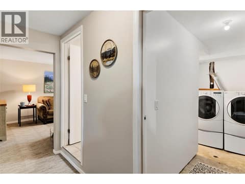 Downstairs - Laundry at 1669 Hiob Road, Revelstoke