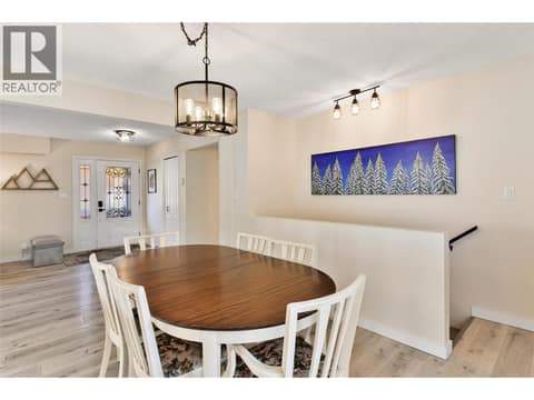Stairs to basement at 1669 Hiob Road, Revelstoke