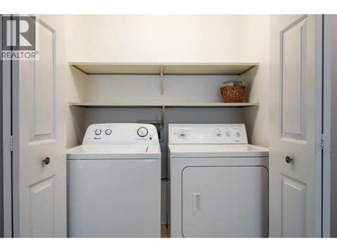 Updated washer at 3900 27 Avenue Unit# 2, Westmount, Vernon