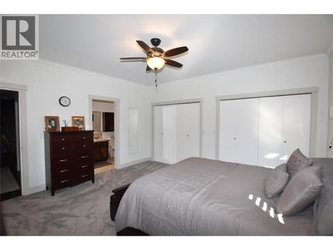 Primary bedroom at 259 Grouse Avenue, Okanagan North, Vernon