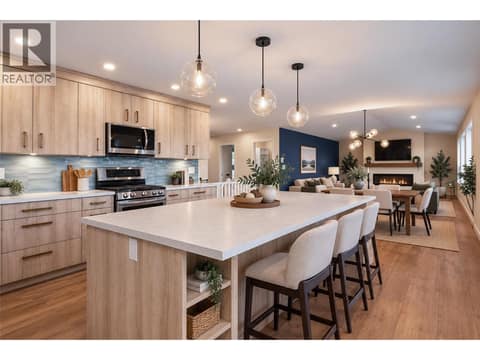 Digitally Staged at 318 Gleneagles Drive, Sahali, Kamloops