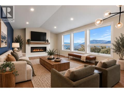 Digitally Staged at 318 Gleneagles Drive, Sahali, Kamloops