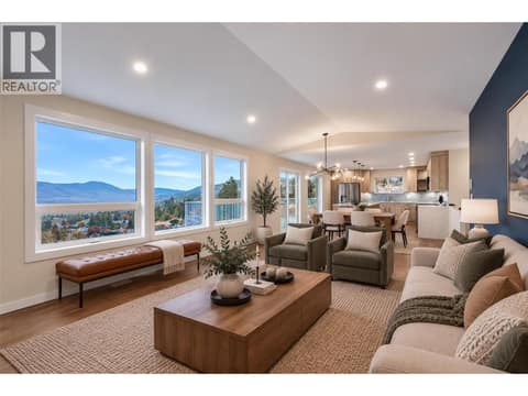 Digitally Staged at 318 Gleneagles Drive, Sahali, Kamloops