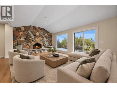 Digitally Staged at 318 Gleneagles Drive, Sahali, Kamloops