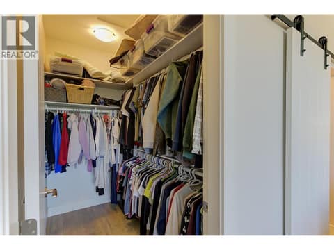 Primary walk-in closet at 13371 Apex Lane, Lake Country East / Oyama