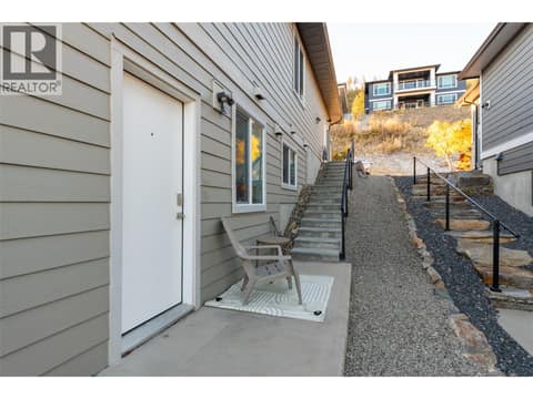 Side access to basement suite at 13371 Apex Lane, Lake Country East / Oyama