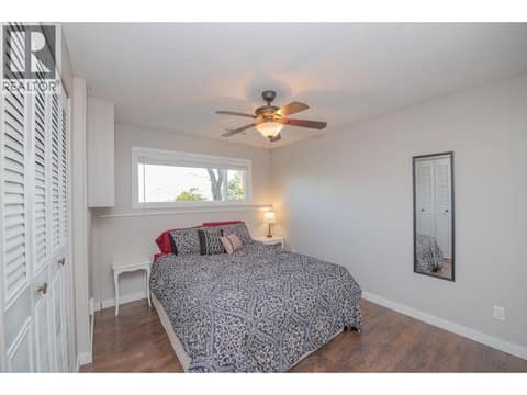 Basement bedroom at 7126 Longacre Drive, Okanagan Landing, Vernon