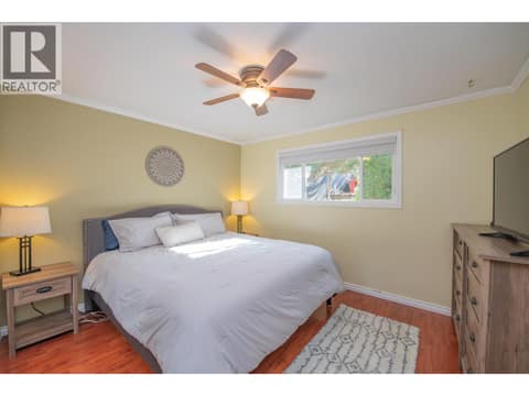 Master Bedroom at 7126 Longacre Drive, Okanagan Landing, Vernon