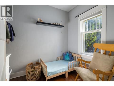Bedroom, or office on the main floor at 4004 Pleasant Valley Road, Harwood, Vernon