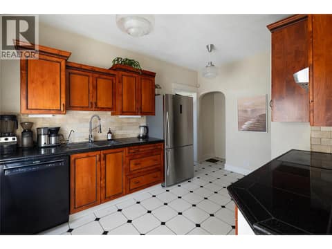 Bright functional kitchen at 4004 Pleasant Valley Road, Harwood, Vernon