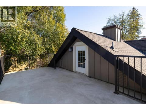 Enjoy the view from your rooftop patio at 4004 Pleasant Valley Road, Harwood, Vernon