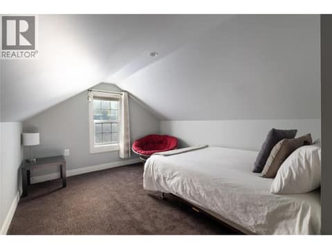 Loft bedroom at 4004 Pleasant Valley Road, Harwood, Vernon